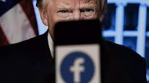 Facebook bans Trump