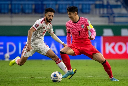 UAE stun South Korea to book world cup playoff spot