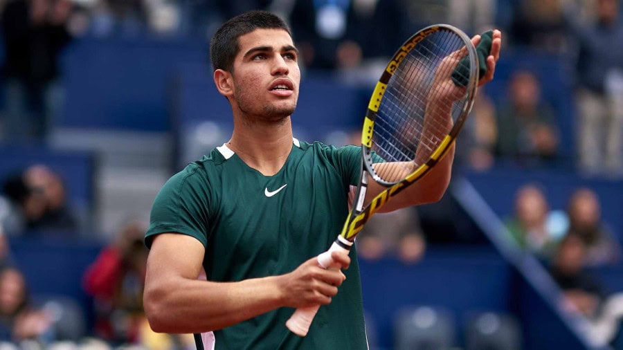 Alcaraz tops Tsitstipas in Barcelona Open