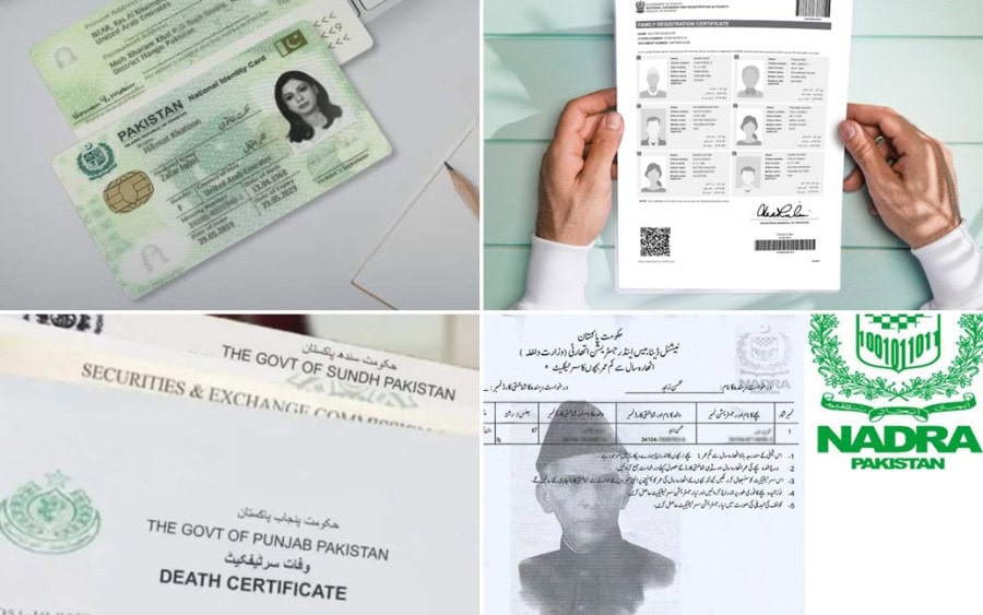 Nadra Id Card Nicop Death Certificate Full Fee Structure Oct 2024