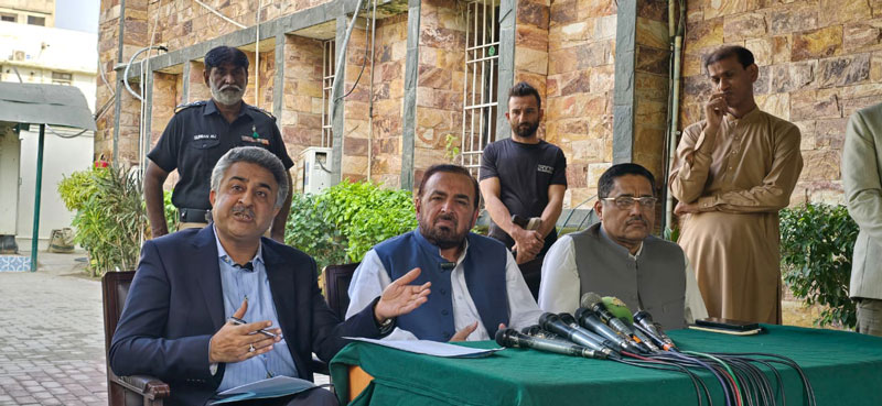 Election Commissioner Sindh Press Conference Photo Po (1)
