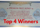 Top Four Winners Of 40000 Prize Bond Draw For December 2024