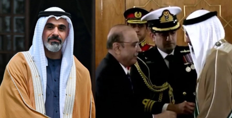 Abu Dhabi Crown Prince Honored With Highest Civilian Award Nishan E Pakistan