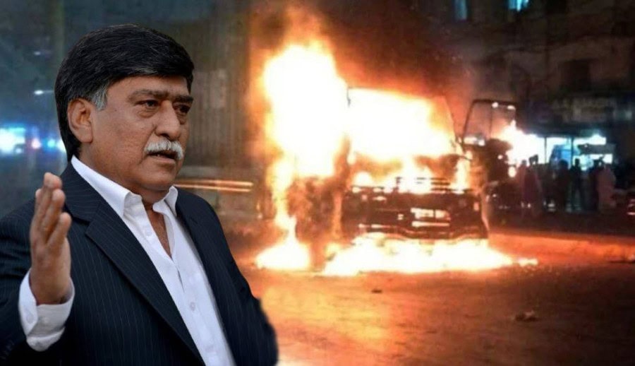 Afaq Ahmed Chairman Of Mohajir Qaumi Movement Arrested In Karachi