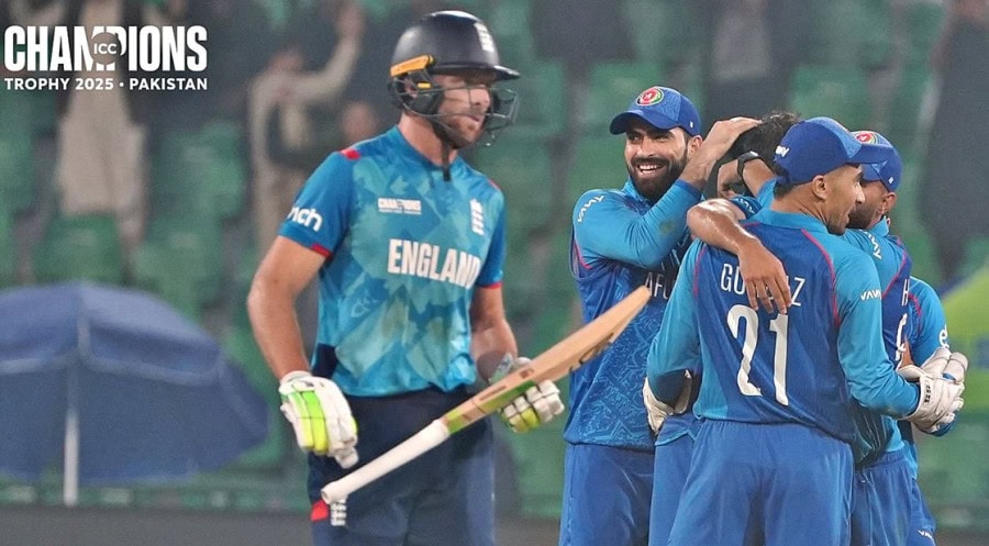 Afghanistan Set Challenging 326 Run Target For England In Champions Trophy 2025 Match