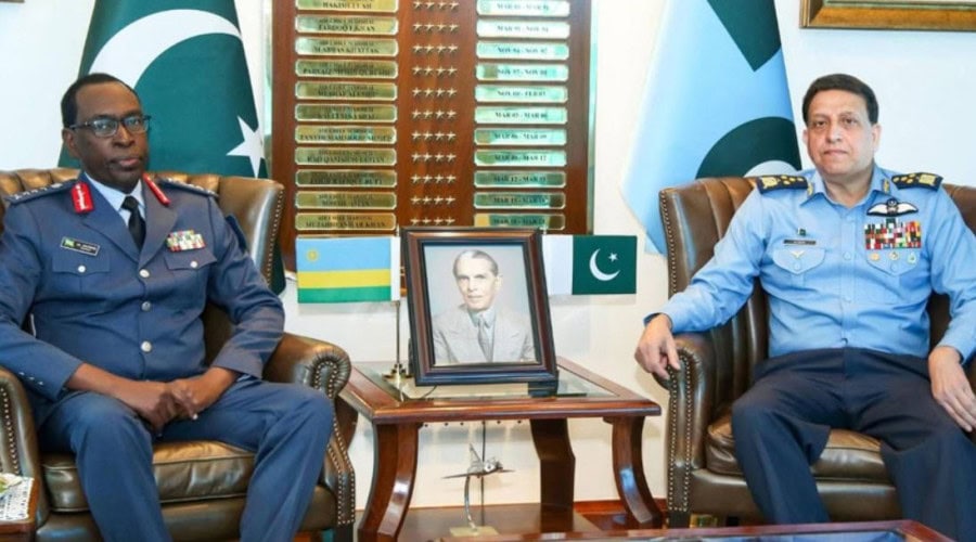 Air Chief Reiterates Pafs Unwavering Support To Rwandan Air Force