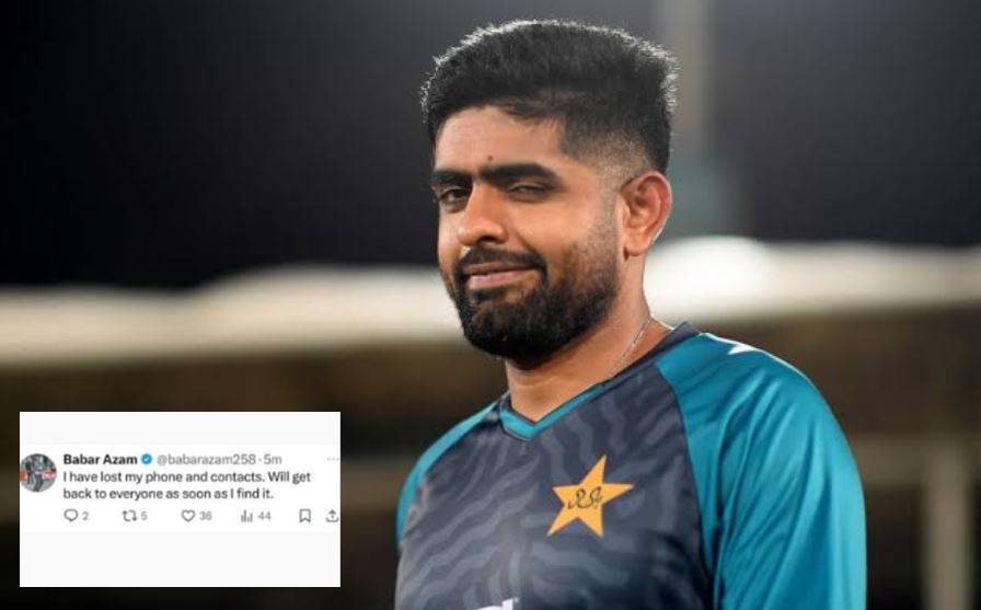 Babar Azams Lost Phone Prank Sparks Trolling Amid Poor Cricket Form