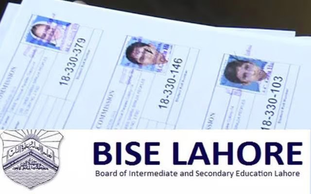 Bise Lahore 10th Class Roll Number Slips 2025 When And How To Download