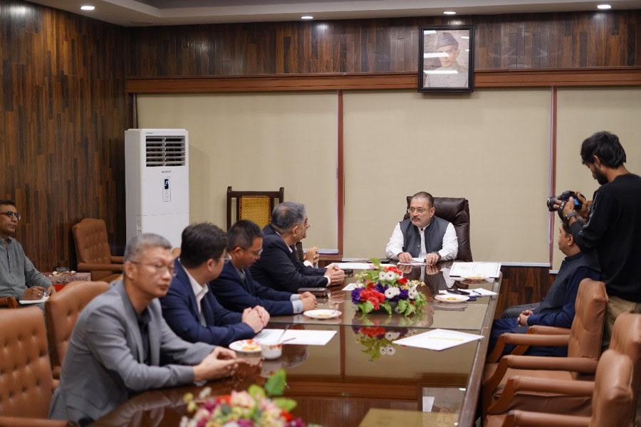 Chinese Investors Call On Senior Sindh Minister
