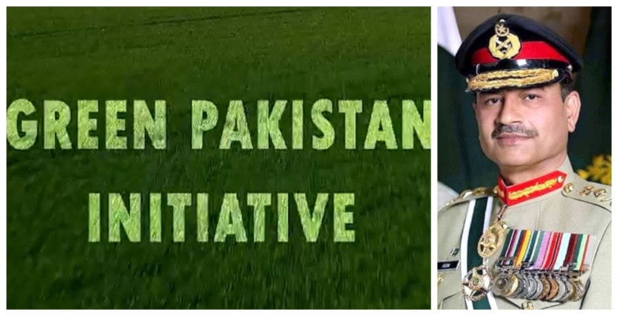 Coas Asim Munir To Visit Green Pakistan Initiative Projects Tomorrow