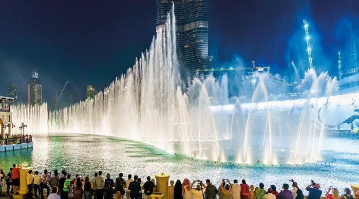 Dubai Fountain Closed For Five Months Expected Reopening Date