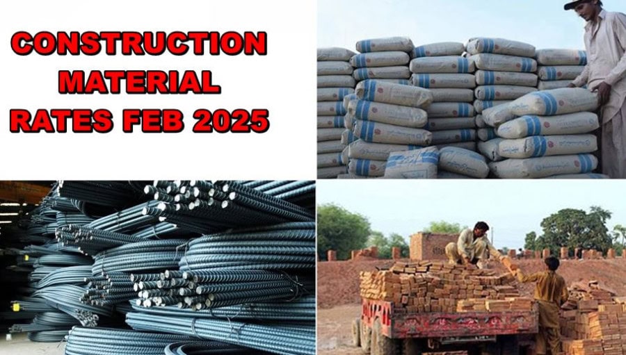Feb 2025 Update For Cement Steel Bricks Rates In Pakistan