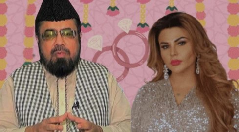 He Wont Be Able To Handle Me Rakhi Sawant Rejects Mufti Qavis Marriage Proposal