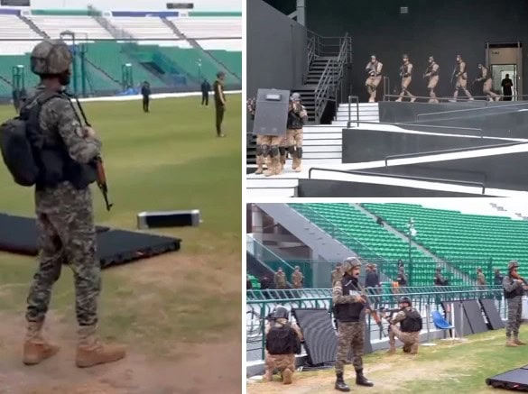 Icc Champions Trophy 2025 Security Preparations At Peak In Lahore