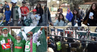 Lahoris Cheers For Cricket See England Vs Australia Champions Trophy Action In Pictures