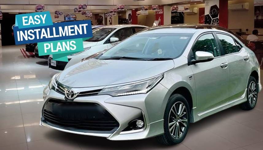 Latest Price Installment Plans For Toyota Corolla Grande In Pakistan Feb 2025 Update