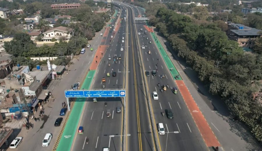 Lda Takes Notice Of Paint Issue At Ferozpur Road Bikers Lane