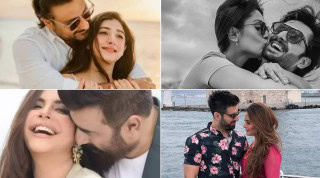 Love Is In The Air Pakistani Showbiz Stars Show Their Romance On Valentines Day