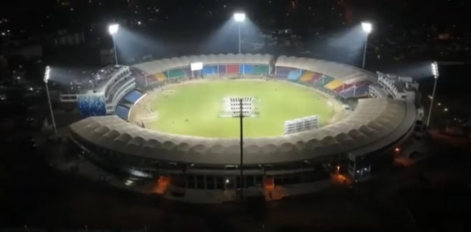 Pcb Unveils Upgraded Karachis National Stadium