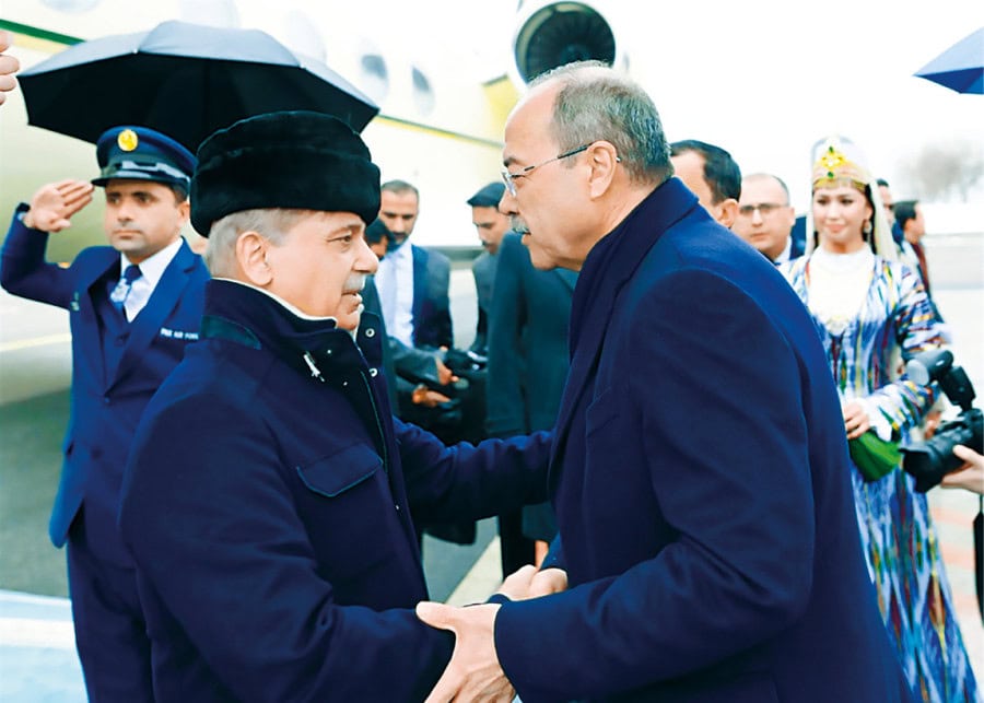 Pm Arrives In Tashkent To Boost Bilateral Ties