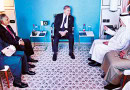 Pm Dp World Ceo Discuss Bilateral Ties At World Government Summit