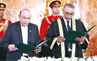 President Administers Oath To Justice Dogar As Acting Ihc Cj