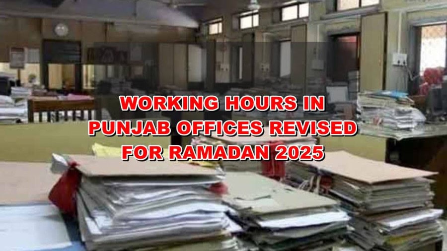 Punjab Govt Announces New Ramadan Office Timings Check Notification Here