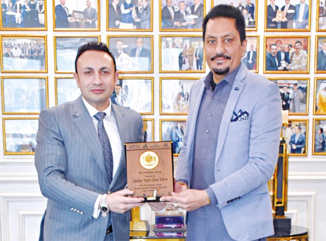 Sardar Yasir Appreciates Efforts Of Pakistan Observer For Supporting Business Community