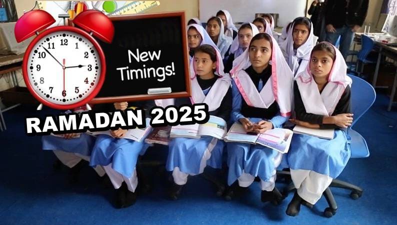 School Timings In Lahore Other Punjab Cities For Ramadan 2025