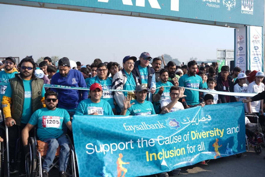 Special Olympics Pakistans Marathon Promotes Persons With Disabilities