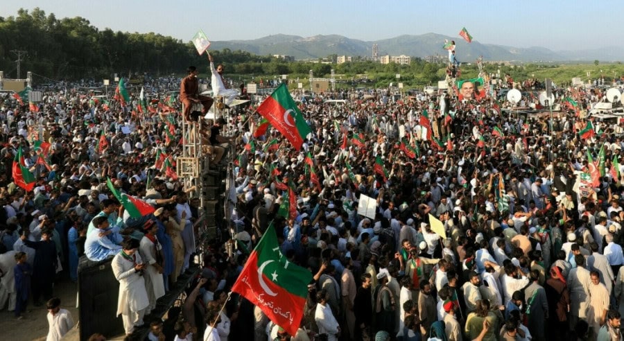 Swabi Sees Pti Rally As Imran Khans Party Announces Protest At D Chowk Again