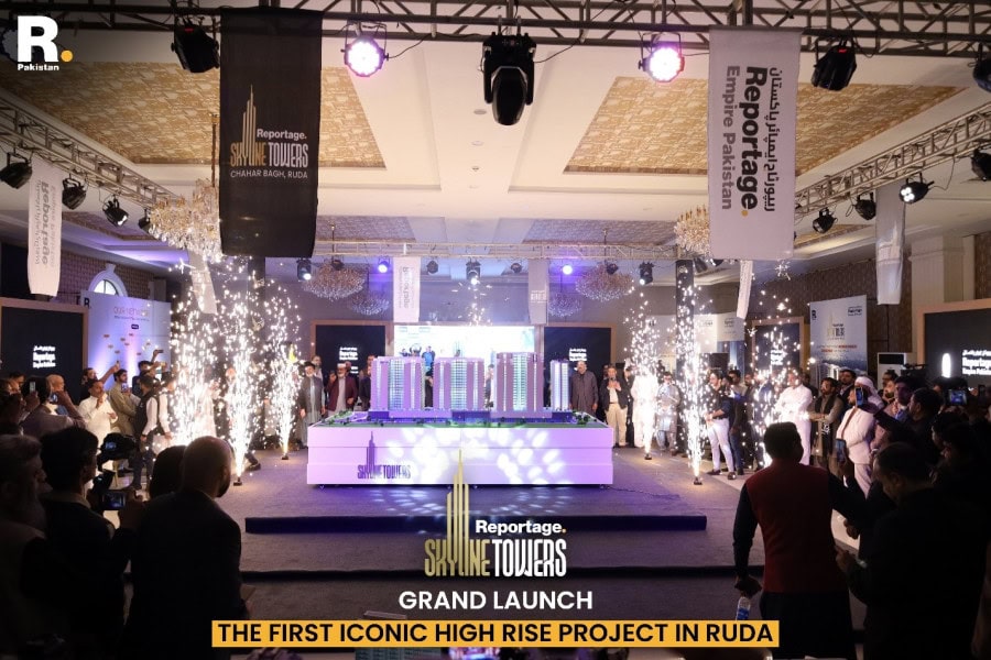 Uaes Leading Developer Reportage Empire Pakistan Officially Launches First Iconic High Rise Project In Chahar Bagh Ruda