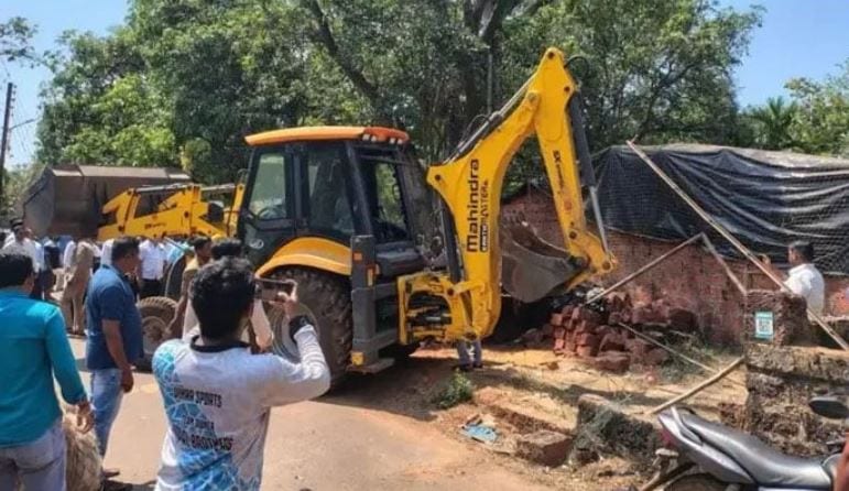 Champions Trophy 2025 Muslims House Demolished Over Slogan During Pakistan India Match