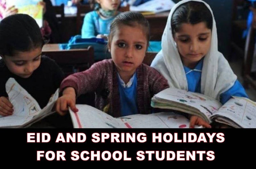 Eid Holidays Spring Break Combine Week Long Festivities For Kp Schools Students