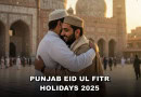 Eidul Fitr 2025 Punjab Govt Announces Holidays For Eid Festivity