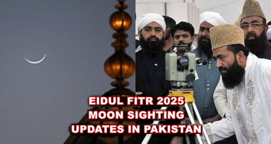 Eidul Fitr Moon Sighting Updates In Pakistan 2025
