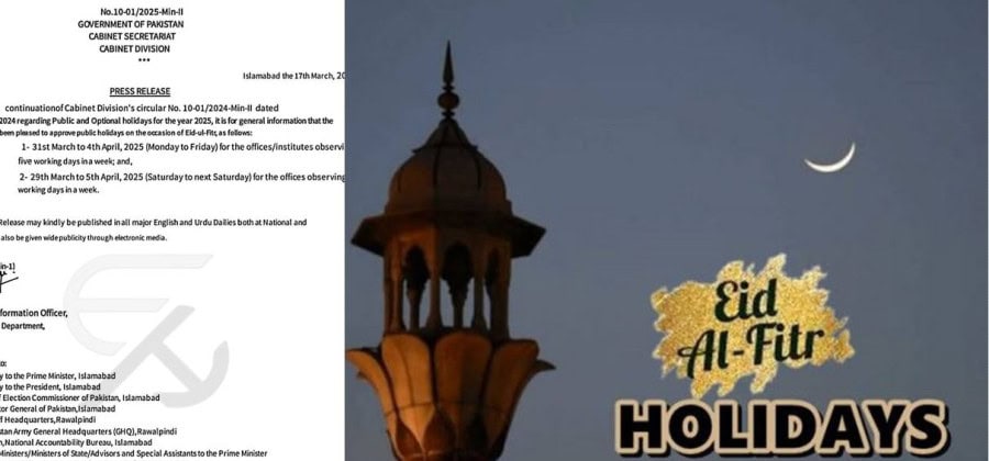 Fact Check Has Pakistani Govt Announced 8 Holidays For Eidul Fitr 2025