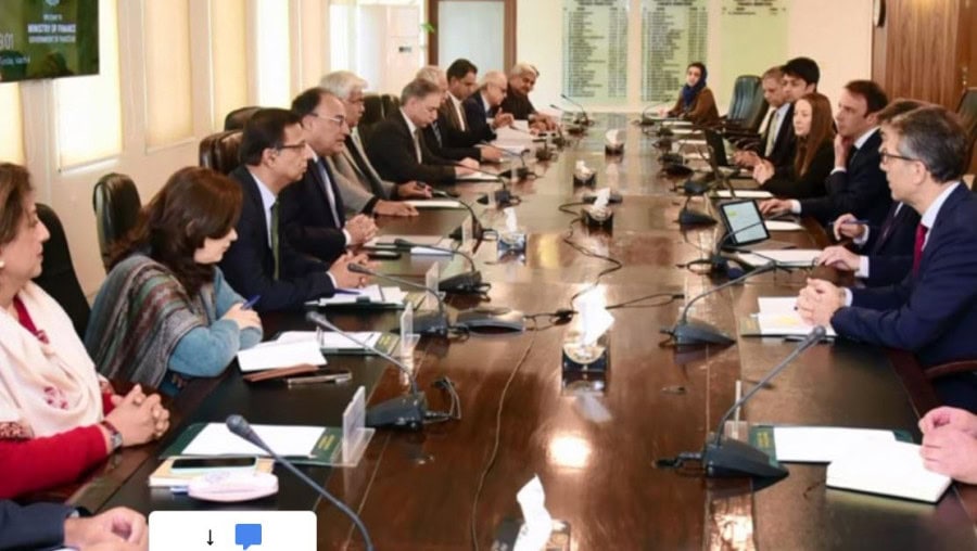 Finmin Briefs Imf About Pakistans Economic Situation Reforms Agenda