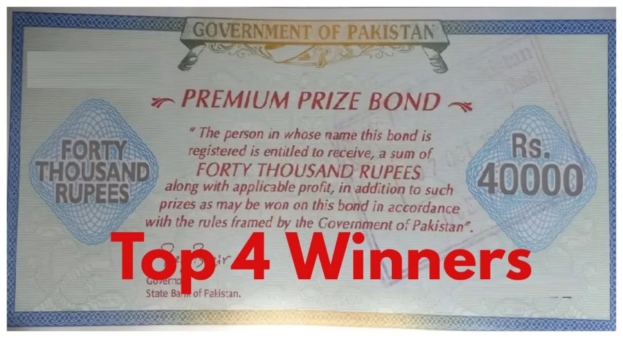 First Second Winners Of 40000 Prize Bond Draw 2025 Announced