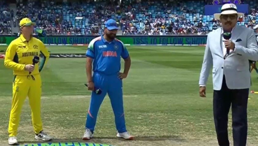 Icc Champions Trophy 2025 Australia Decide To Bat Against India In First Semi Final Match