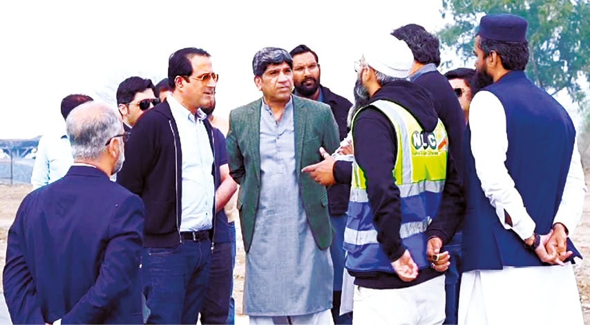 Imran Visits Cbd Route 47 To Review Progress