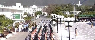 Pakistan Day Military Parade Takes Place On Limited Scale At Aiwan E Sadar