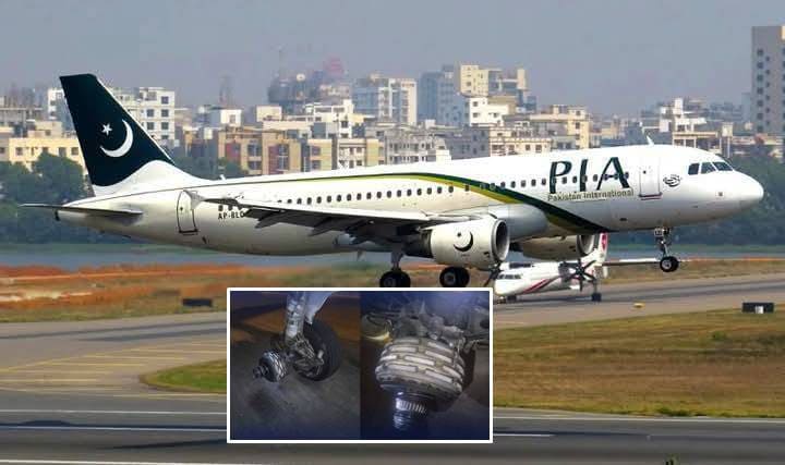 Pia Flight From Karachi To Lahore Makes Safe Landing Without Rear Wheel
