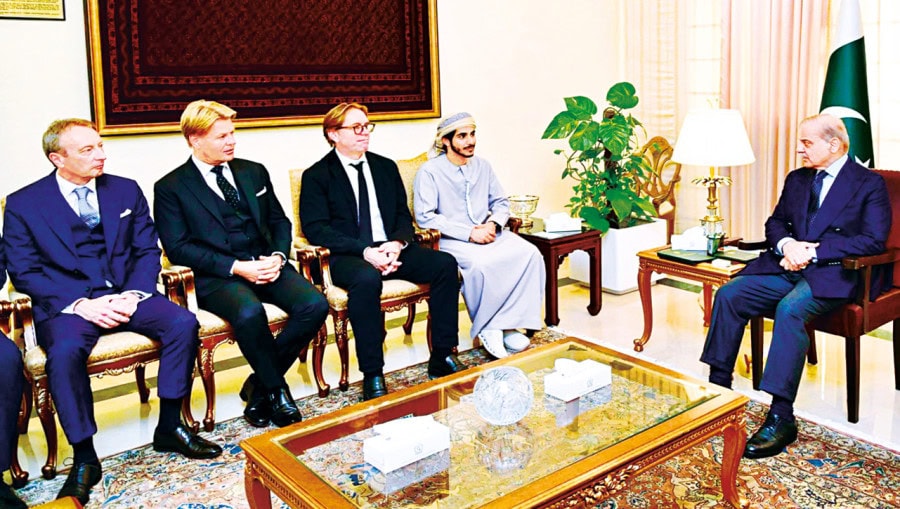 Pm Meets Ifza Team Witnesses Mou Signing Between Ifza Boi