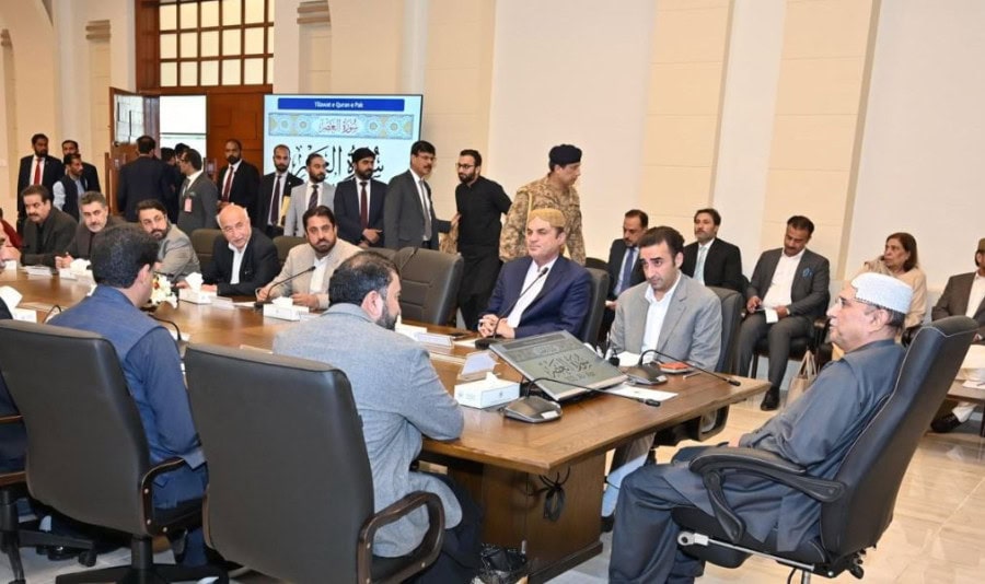 President Zardari Vows All Out Support For Balochistans Welfare In Talks With Key Leaders