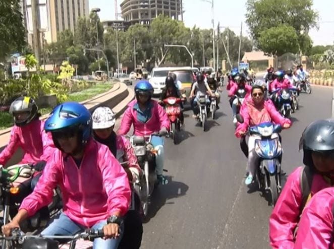 Sindh Govt Announces Free Pink Scooters For Working Women