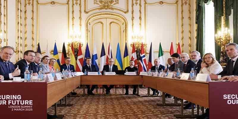 Uk Eu Leaders Agree To Work For Ukraine Peace In Partnership With Us