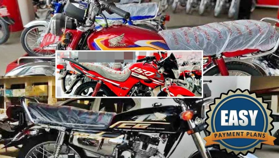 April 2025 Installment Honda Cd 70 Cg 125 Pridor Cb 150 Installment Plans
