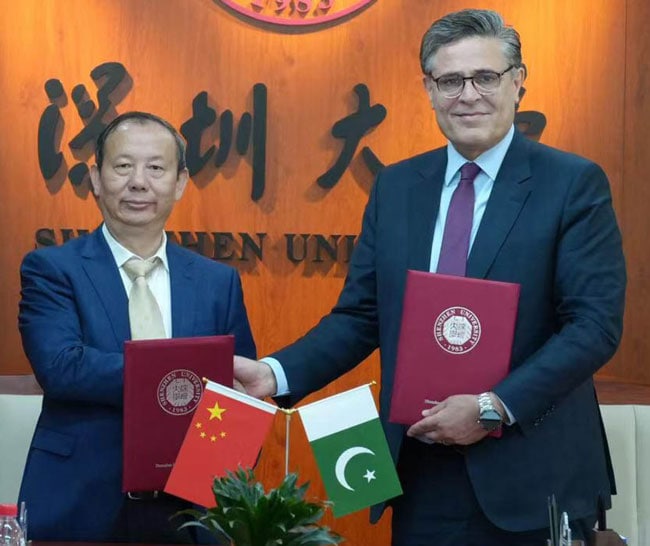 Center For Pakistan Studies Launched At Shenzhen University
