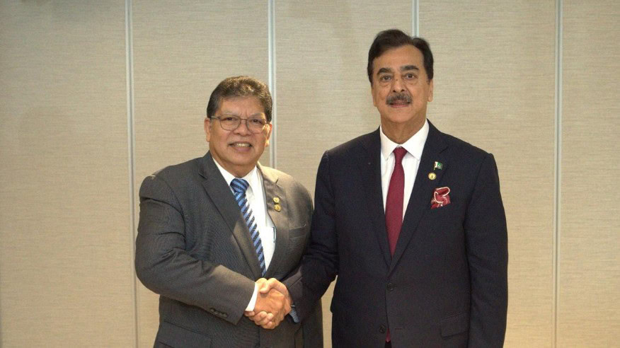 Chairman Senate Gilani Meets Malaysian Speaker Tan Sri Dato In Kuala Lumpur